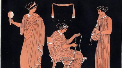 Penélope se pasó meses y meses bordando un paño –que destejía cada noche– para evitar tener que escoger un nuevo esposo durante la infinita ausencia de su marido Ulises.