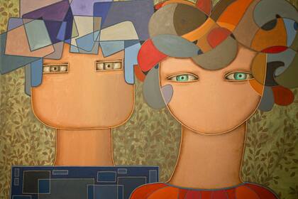 "Pensaba que si yo pudiera vivir como pintor, sería el hombre más feliz. Y fui feliz", dice Raúl Conti