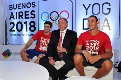 Pensando en Buenos Aires 2018 se lanzó el proyecto Generación Deportiva, junto con Federico Molinari y Ariel Suárez
