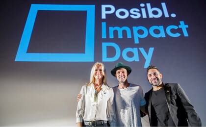 Pensando en el futuro. Valeria Mazza y Axel estuvieron presentes en el primer encuentro de impacto social y desarrollo sustentable de Latinoamérica