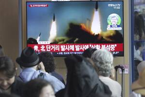 Corea del Norte lanzó proyectiles de corto alcance y generó alerta