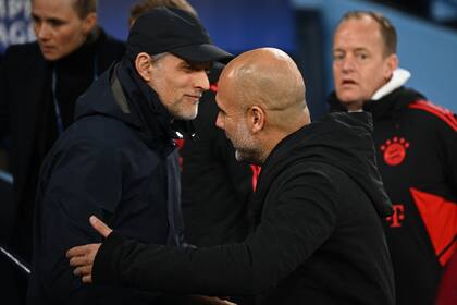 Pep Guardiola, DT de Manchester City, frente a Thomas Tuchel, que busca hacer reaccionar a Bayern Munich, al que llegó en un momento delicado del equipo