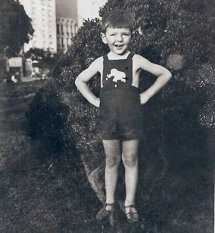 Pepe Cibrián Campoy en su niñez