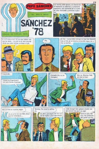 Pepe Sánchez fue espectador también del Mundial de Fútbol de 1978, que se disputó en la Argentina