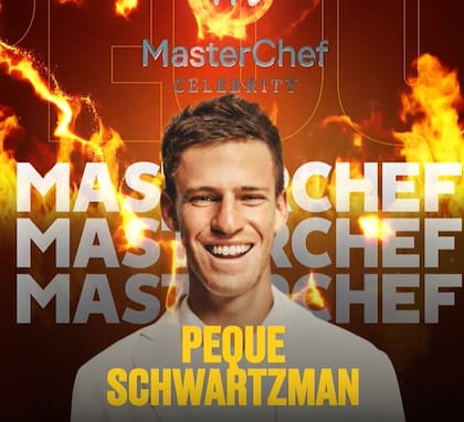 Peque Schwartzman (Foto: @masterchefargentina)