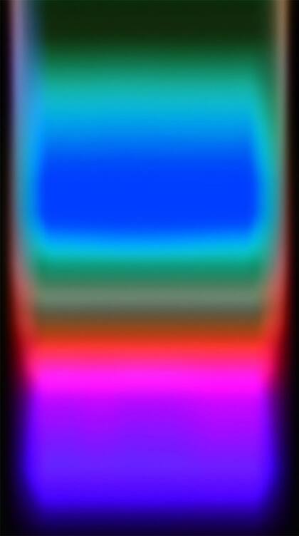 "Perceptual Glowing Wedge" de Richar Garet en Carmen Araujo