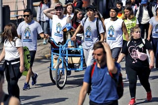 Peregrinación a Luján. "Por un futuro mejor", el pedido de los fieles