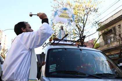 Peregrinacion a pie a Lujan . La peregrinacion de 2019 fue la ultima que se hizo en forma presencial