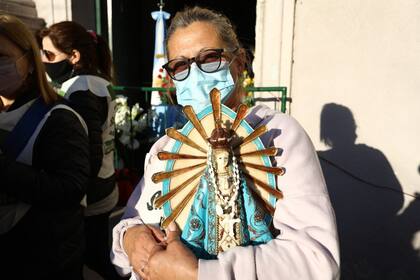 Peregrinacion a pie a Lujan . La peregrinacion de 2019 fue la ultima que se hizo en forma presencial