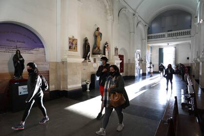 Peregrinacion a pie a Lujan . La peregrinacion de 2019 fue la ultima que se hizo en forma presencial