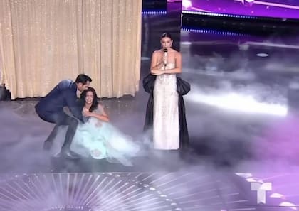 Pérez fue auxiliada por el juez Fabián Ríos y la conductora Jacky Bracamontes