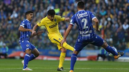 Pérez marca el 1 a 1 ante Godoy Cruz