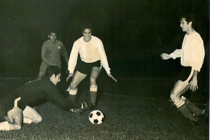 Perfumo (derecha) junto al Coco Basile