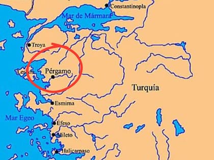 Pérgamo sería el lugar en la Tierra en la que vive el diablo