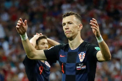 Perisic erró una gran oportunidad: su pelota pegó en el palo