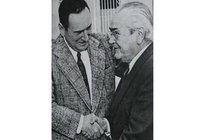 Perón y Balbín reconciliados sobre el fin de sus vidas
