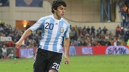 Perotti debutó en la selección con Diego Maradona