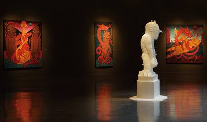 Perrotta muestra seres fantásticos y mitológicos