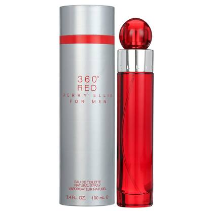 Perry Ellis 360 Red for Men combina una selección de notas cítricas y especiadas, desde la bergamota italiana, la cáscara de lima, hasta mandarina