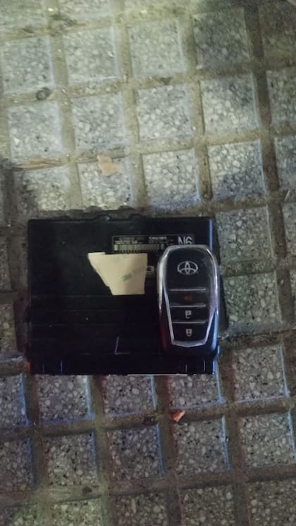 Persecución fatal en Palermo. Las llaves de la Toyota robada.