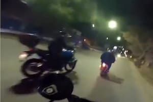 Una cinematográfica persecución policial terminó con dos motochorros detenidos