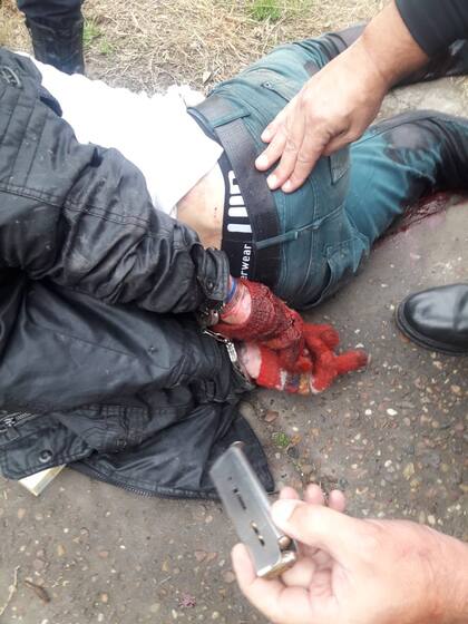 Persecución, tiroteo y detención de uno de los autores de un raid delictivo en La Horqueta, San Isidro