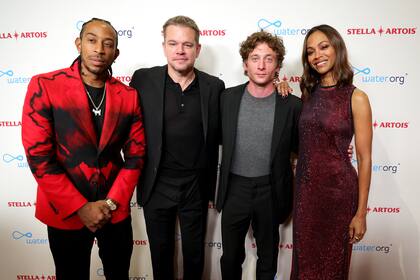 Ludacris, Matt Damon, Jeremy Allen White y Zoe Saldaña fueron algunas de las celebrities que participaron de “La cena más fascinante del mundo”.
