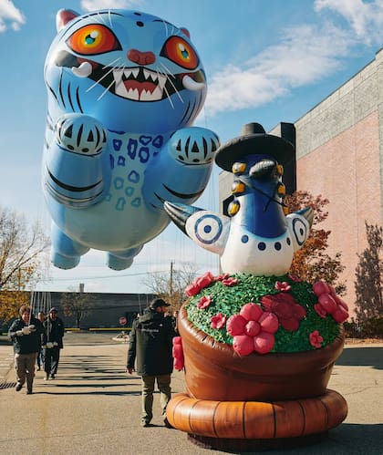 Personajes de K-pop Demon Hunters son parte de las novedades del desfile de Macy's (macysthanksgiving.fandom)