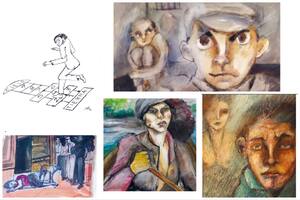 Ilustres ilustrados: personajes inolvidables de nuestra literatura, en un álbum de colección