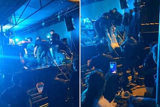 Una balacera en medio de un show musical dejó dos heridos en Lima