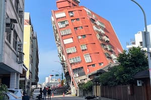 Las impactantes imágenes del terremoto en Taiwán, el más poderoso en 25 años