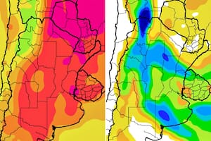 Tras días de seca extrema, cambia el mapa de lluvias en una zona clave del campo