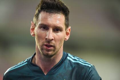 Lionel Messi, figura de la Selección Nacional que ayer se enfrentó con Perú