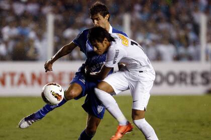 Peruzzi vs. Neymar, en la Copa Libertadores