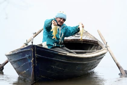 Pescadores malloneros del Chaco