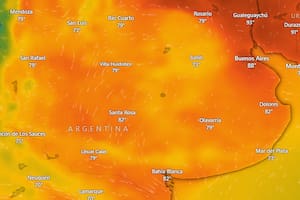 Pronóstico en AMBA: otra jornada muy calurosa y mayormente nublada hoy, según el SMN