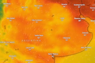 Otra jornada nublada, inestable y con tormentas, según el SMN
