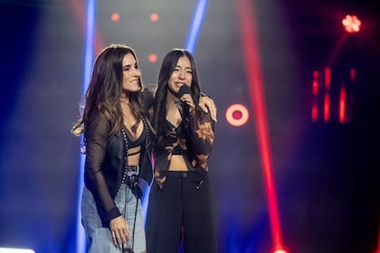 Pese a no ser elegida para seguir en La Voz, logró emocionar a todos (Foto: PRENSA TELEFE)