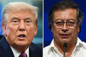 Trump no descarta una operación en Colombia contra Petro