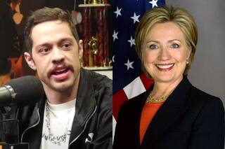 Así es el tatuaje que Pete Davidson se hizo para alentar a Hillary Clinton tras las elecciones de 2016