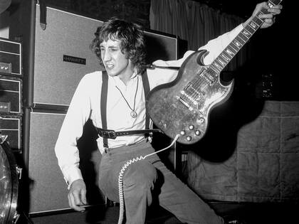 Pete Townshend, el guitarrista de The Who, uno de los principales creadores de las canciones de la banda
