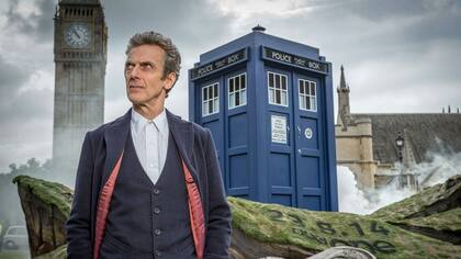 Peter Capaldi, como el protagonista de Doctor Who