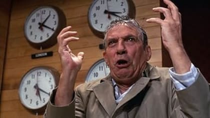 Peter Finch en Poder que mata (Network, 1976), de Sidney Lumet