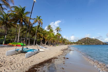 Peter Island, una de las 60 islas que recibe visitantes.