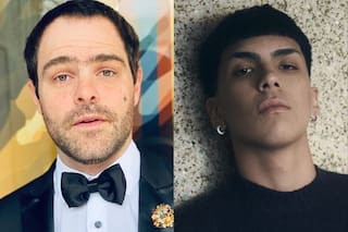 Peter Lanzani fue a ver a Milo J al Movistar Arena y se deshizo en elogios