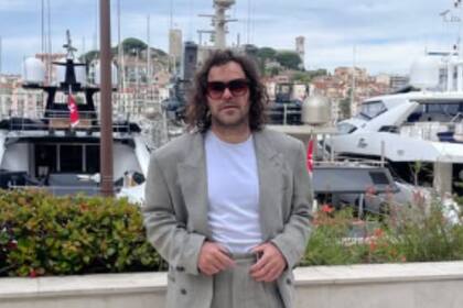 Peter Lanzani, una de las únicas figuras argentinas presentes en el Festival de Cannes