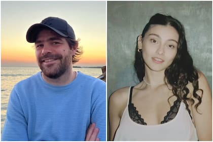 Peter Lanzani y Leila Ceballos se conocieron en un asado de amigos en común