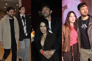 Peter Lanzani y la presentación de su nueva novia en el estreno de Verano Trippin, donde coincidieron con Lali y Pedro Rosemblat