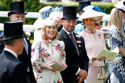 Peter Phillips y Autumn Phillips