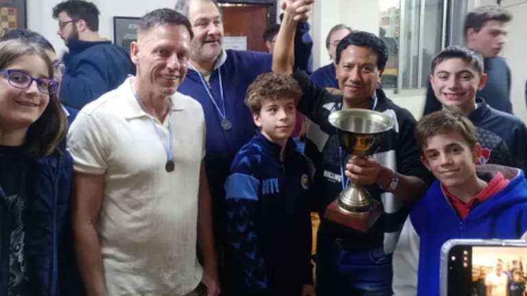 Peter Thiel entro al podio en el torneo barrial de Almagro